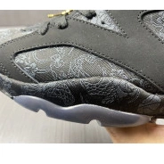 (W) Jordan Black Retro Triple 6 SD DB9818-001 0603